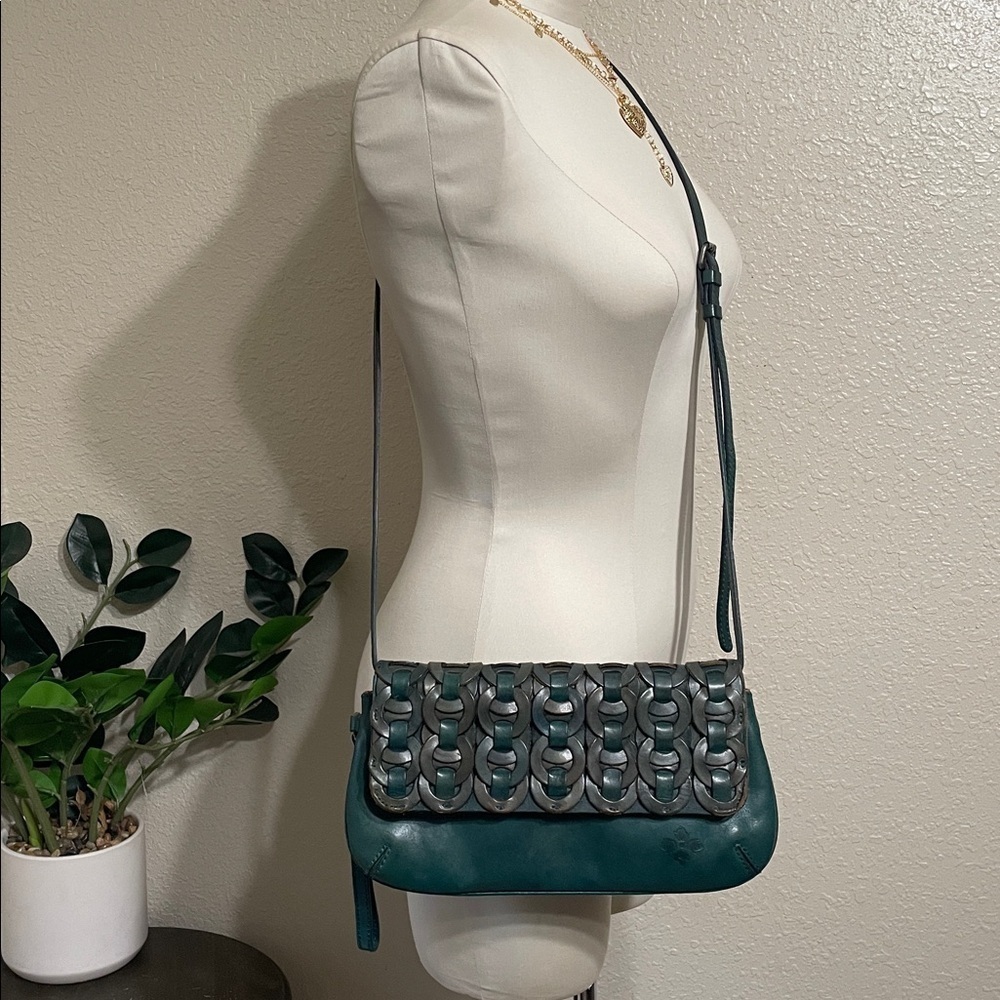 Patricia Nash Baku Medium Clutch Woven crossbody